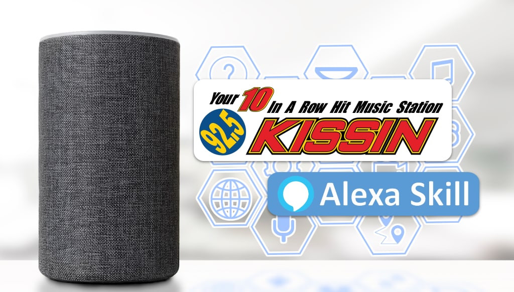 Enable the Kissin 92.5 Alexa Skill